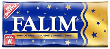 Falim Mastix, Kaugummi Damla, Schachtel, ohne Zucker (20 x 5 Stück/140g)
