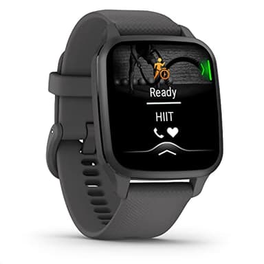 Garmin Venu Sq 2 - GPS-Fitness-Smartwatch mit 1,4" AMOLED Display, Schlafanalyse mit Sleep Score und über 25 Sport-Apps, 24/7 Gesundheitsdaten, Pay, bis zu 11 Tage Akkulaufzeit und wasserdicht