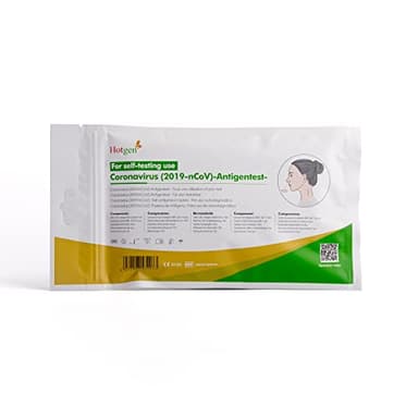 Hotgen Corona Schnelltest Selbsttest Antigentest auf SARS-CoV-2, 10 Stück (1er Pack)…