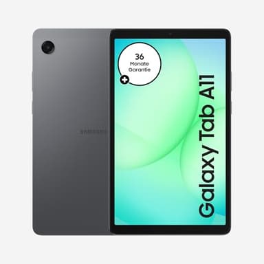 Samsung Galaxy Tab A11, Android Tablet, 8,7 Zoll Display mit 90 Hz Bildwiederholrate, 64 GB Speicher, 4 GB RAM, Dolby Dual-Lautsprecher, Gray, 3 Jahre Herstellergarantie [Exklusiv bei Amazon]