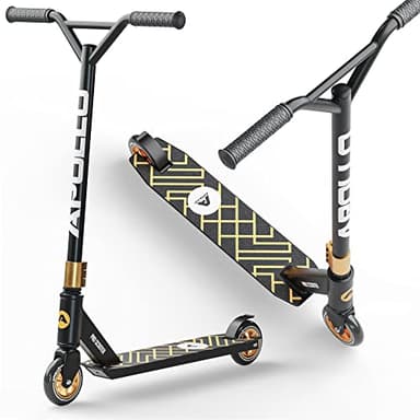 Apollo Stunt Scooter - Genius Pro - robuster Kinder-Scooter mit ABEC 9 Kugellager, Trick Roller für Kinder ab 6 Jahre, Tretroller, perfekt auch als Cityroller