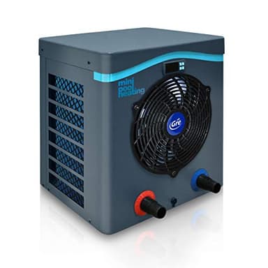 Gre HPM30 - Mini-Wärmepumpe für Aufstellpools bis zu 30 m³, Heizsystem für Aufstellpools, Farbe Grau