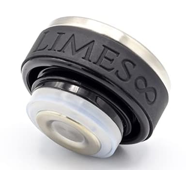Limes 8 ® Original Ersatzdeckel für Deine Thermosflasche 750ml u 1l Schwarz