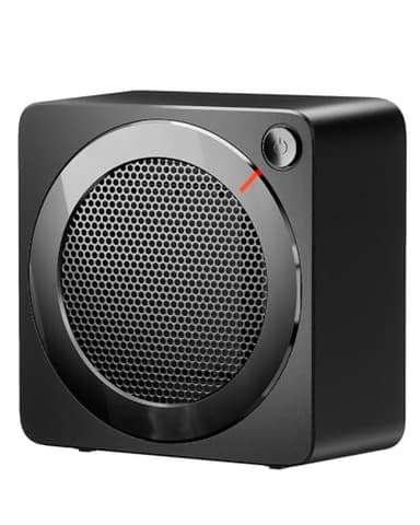 Gaiatop Mini Heizlüfter Energiesparend 500W, Heizlüfter Klein mit 2s PTC-Keramikheizung, mit Überhitzungs- & Kippschutz, Leise Heizung für Büro & Zuhause, Geschenke für Frauen und Männer, Schwarz