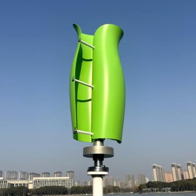 800W vertikale Windkraftanlage 12V 24V 48V Windgenerator freie Energie Windmühle Windturbine mit Regler Windräder für Heimgebrauch Garten Boote (48V-Grün)