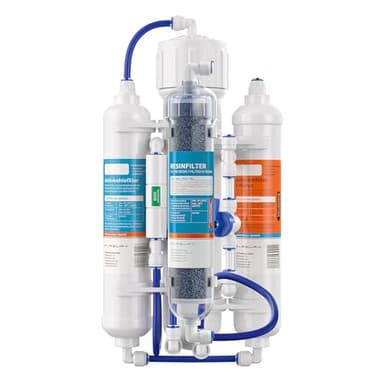 Measury Osmoseanlage Aquarium 380L/Tag + 630 ml RESINFILTER Set - Umkehrosmoseanlage und Reinstwasserfilter