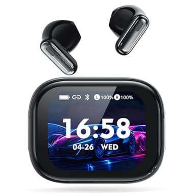 Neu 2026 übersetzer kopfhörer, 3-in-1übersetzungskopfhörer in echtzeit mit 150 Sprachen & 9 Modi, Bluetooth 6.0 kopfhörer übersetzer mit App, LED Display, 60H Laufzeit für Reisen/Business Schwarz