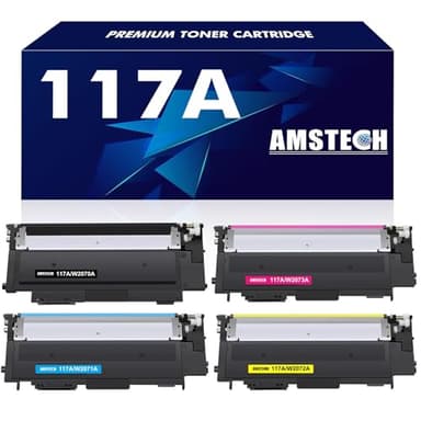 117A MFP 179fwg 178nwg Toner: Kompatibel für HP 117A Toner Set für Color Laser MFP 178nwg 150nw 179fnw 178nw 150a 179 178 150 W2070A W2071A W2072A W2073A Drucker Schwarz Cyan Gelb Magenta 4er-Pack