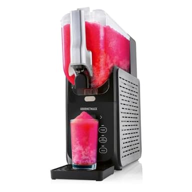 GOURMETmaxx FreezeUp Slush Eis Maschine | Slush Ice Maker mit 5 Modi | Slushmaschine für Slushies, Milchshakes, Softeis etc. | Slush Maker elektrisch – 2,8 L | Eismaschine Slush für bis zu 10 Personen