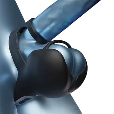 LYAMais 3 in1 Penisring Vibrator Penisringe Sex Spielzeug für die Männer Vibratorensets für Männer mit 9 Vibrationsmodi Sex Toys Hodenringe Dual Cockring Massagegerät Erotisches Sexspielzeug für Paare