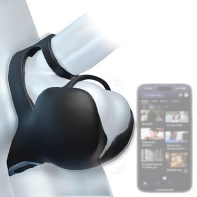 NAIXBTY 3-IN-1 Hodenvibrator Penisring Vibratoren APP Control Penis Hoden Stimulation Cockring Silikon Penistrainer Hoden massagegerät mit 9 Vibrations und Heating Sexspielzeug für Männer Extrem Paare