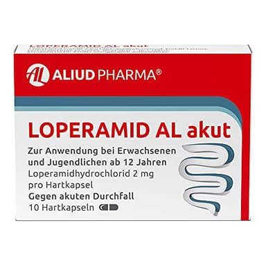 ALIUD PHARMA Loperamid AL akut, 10 Kapseln: Zur symptomatischen Behandlung von akutem Durchfall
