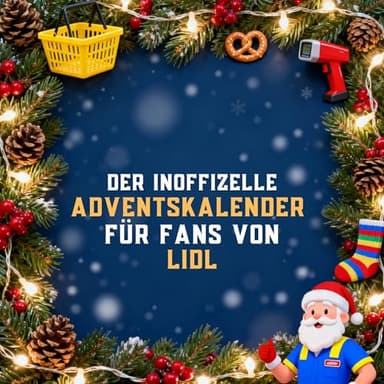 Der inoffizielle Adventskalender für Fans von Lidl