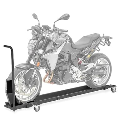 ConStands Smart Mover - Rangierschiene mit Wippe für KTM 500 EXC Grau bis 450 kg Rangierhilfe Rangierwagen Motorrad