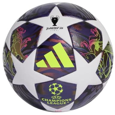 adidas UEFA Champions League Final J350 Replica Ball JX9098, Unisex Footballs, Multicolour, Size 4
