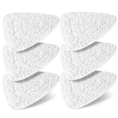 6 Pack für Vilead Steam Plus Dampfreiniger Ersatzbezug Kompatibel mit vileda Steam Dampfreiniger Ersatzbezüge und Vileda Steam PLUS Dampfreiniger, Tücher für vileda Bodenwischer Ersatzbezug