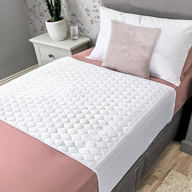 Hygge Sheets® Inkontinenzunterlage Erwachsene | Bettbreite bis 90 cm | Waschbarer wasserdichter Matratzenschoner Bambus 5 Schichten & Einschlagseiten | Wiederverwendbar