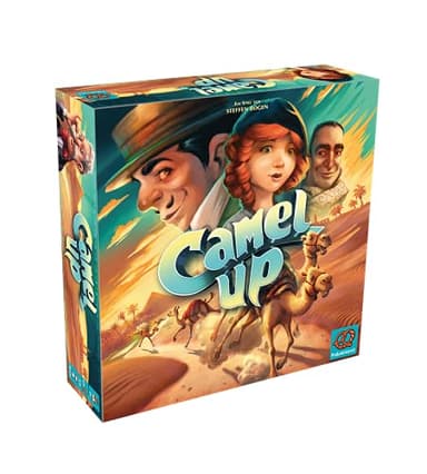 Asmodee, Camel Up, Familienspiel, Spiel des Jahres 2014, 3-8 Spieler, Ab 8+ Jahren, 30+ Minuten, Deutsch, Mehrfarbig, Bunt
