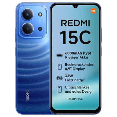 Xiaomi Redmi 15C 4G 4GB RAM 256GB Moonlight Blue