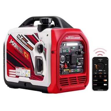 maXpeedingrods Stromgenerator Inverter 3500W Generator Benzin LPG Leise mit Bluetooth® App Fernbedienung Stromerzeuger Dual Fuel Digitaler Leicht als Notstromaggregat für Camping Garage Outdoor
