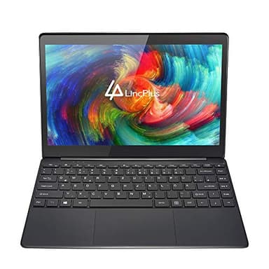 LincPlus 1315E Laptop Notebook 13,3 Zoll Full HD Celeron N4000 4GB RAM 64GB eMMC lüfterlos kompakter Metall Netbook mit QWERTZ Tastaturlayout Windows 10 S