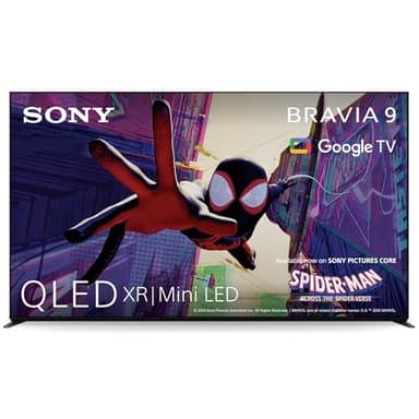 Sony BRAVIA 9 QLED (XR l Mini LED) 65 Zoll 4K HDR Google Smart TV | Gaming-Funktionen, IMAX Erweitert, Dolby Vision Atmos, Chromecast, AirPlay, 120Hz K65XR90