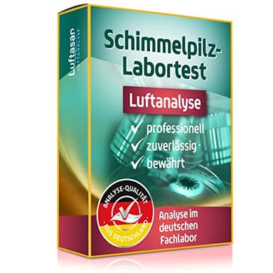 Schimmeltest für die Raumluft – Probenahme-Set für professionelle Analyse im Fachlabor