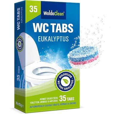 WC-Tabs 3-Phasen Kraftformel Eukalyptus Frische 35 Tabs a 25g