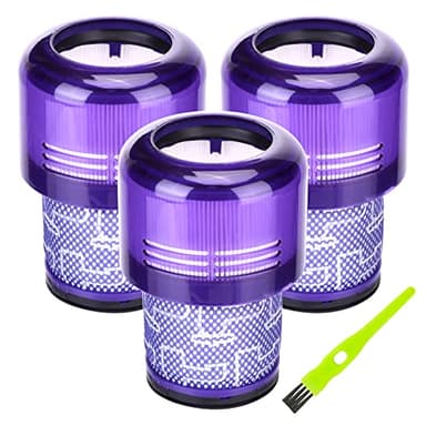 V11 Filter für Dyson 3 Stück Ersatz Filter für Dyson V11 Waschbar Filter für Dyson V11 SV14 Animal Drehmomentantrieb Komplett Staubsauger Ersetzen Sie # DY-970013-02
