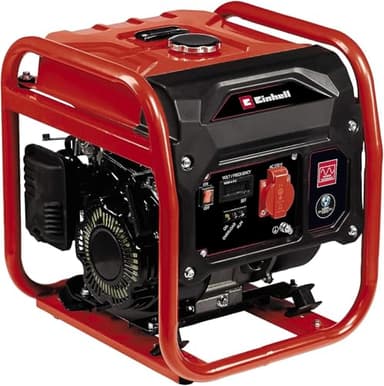 Einhell Stromerzeuger (Benzin) TC-IG 1100 (1100 W Maximalleistung, 1000 W max. Dauerleistung, 6,5 L Tank, Inverter, 4-Takt-Motor, 1x 230 V, Ölmangelsicherung, Überlastschutz)