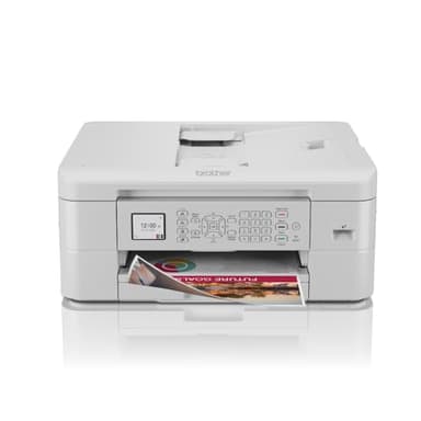 Brother MFC-J1010DW 4-in-1 Farbtintenstrahl-Multifunktionsgerät (Drucker, Scanner, Kopierer, Fax) Weiss 400 x 172 x 343 mm