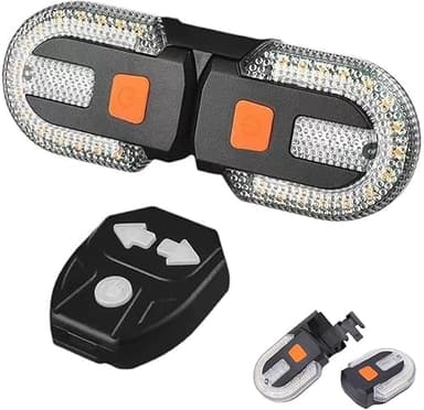 E Scooter Blinker, 5 Modi Wasserdicht Blinker e Scooter mit Fernbedienung, USB Aufladbar E Roller Hinten,für Mountainbikes Rennräder EScooter