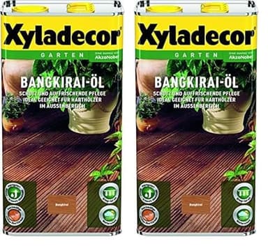 Xyladecor Bangkiraiöl 5L (Packung mit 2)