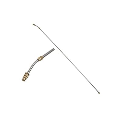 VITO Drucksprüher ausziehbare Sprühdüse, 1,47 bis 2,70 m, Teleskopstange, Messingkappen, kompatibel mit Zubehör für Dach, Fassade, Bäume - Drucksprüher-Verlängerung, Ausziehbare Sprühlanze, Grün