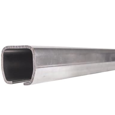 2 Meter - Laufschiene | Schiebetürbeschlag ATTAS MEA für Schiebetore Typ 2 | 43x48 | bis 400 kg Stahl galvanisch verzinkt Tor-Schiene für Holztore| Laufschiene für Doppel-Rollen Außenbereich C Schiene