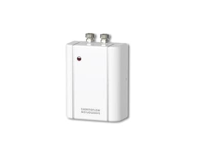 Thermoflow Elex 5,5 kW Durchlauferhitzer 230 V | Druckloser Klein-Durchlauferhitzer | Warmwasser bis 40 °C | G 3/8" Anschluss | 3 L/min | Für Waschbecken oder Küchenspülen