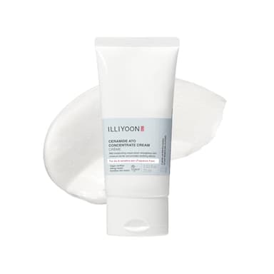 ILLIYOON Ceramide Ato Konzentrations Creme 75ml, Feuchtigkeitscreme für trockene, empfindliche Haut, 100 Std Hydration, Wiederherstellung der Hautbarriere, für Kinder & Erwachsene, Vegan, Parfümfrei