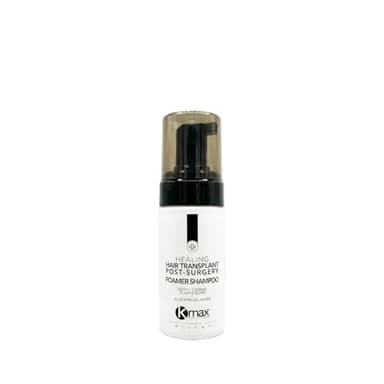 Kmax Healing Hair Transplant Post Surgery Foamer Shampoo, Schaumshampoo nach der Haartransplantation, Shampoo für Männer und Frauen, Kopfhaut mit beruhigender - 150ml