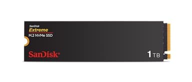 SanDisk Extreme M.2 NVMe SSD 1 TB (Interne SSD, PCIe Gen 4.0, bis zu 5.150 MB/s, nCache-Technologie, 5 Jahre Garantie)