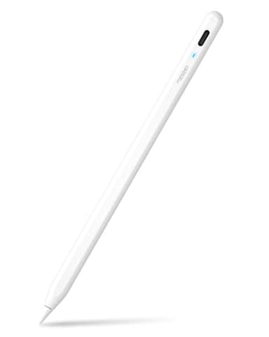 Metapen A8 Stift für Apple iPad, 2X Schnellladung, Neigungssensitivität und Palm Rejection Stylus Pencil für iPad Air 7/6/5/4/3, i-Pad 11-6, i-Pad Pro M4/M3/M2/12.9", Mini 5/6