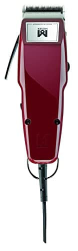 Moser 1400 Haarschneider für Männer, clipper, mit Kabel, mit Zubehör, mit 5 arretierbaren Positionen (0,7 bis 3 mm), ein Aufsteckkamm 4,5 mm