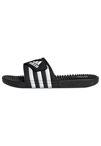 adidas Unisex Adissage Slides, Core Black/Cloud White/Core Black, 42 EU