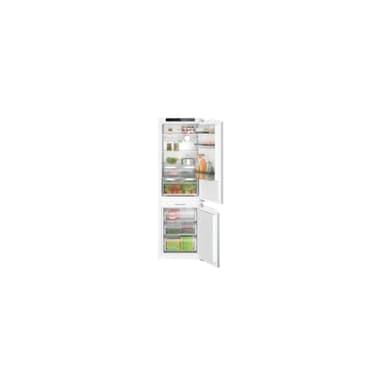 Bosch KIN86ADD0 Serie 6 Einbau-Kühl-Gefrier-Kombination, 177,2 x 55,8 cm Nische, 184 L Kühlen & 76 L Gefrieren, Eco Airflow, No Frost, Hochstabile Türeinsätze, Zwei Kühlkreisläufe, LED-Beleuchtung