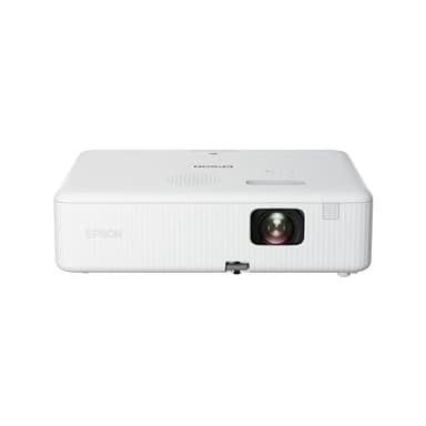 Epson CO-W01 3LCD-Data Projector Full HD 1200x800, 3.000 Lumen Weiß- und Farbhelligkeit, 378 Zoll, weiß