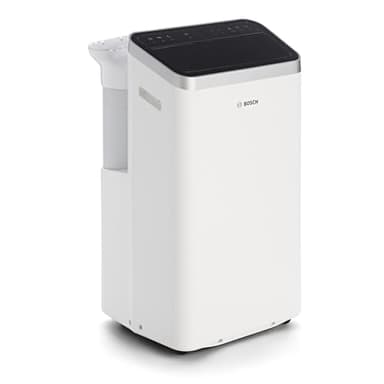 Bosch Cool 5100 Mobiles Klimagerät - 3-in-1 Klimaanlage, Luftentfeuchter, Ventilator - 3,4 kW für Räume bis zu 46 m² - Mit Auto-Modus, Silent-Modus & Sleep-Modus