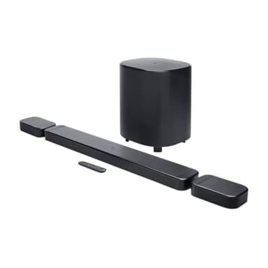 JBL Bar 800 MK2, 7.1‑Kanal Bluetooth‑Soundbar für TV mit abnehmbaren Lautsprechern, 10‑Zoll kabellosem Subwoofer, Dolby Atmos, HDMI eARC, WLAN, 4K‑Video, PureVoice 2.0 & MultiBeam 3.0, Schwarz