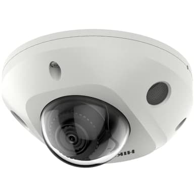 Hikvision DS-2CD2546G2-IWS(2.8mm)(C) Dome Überwachungskamera mit 4 Megapixel, bis zu 30m Beleuchtung, professionelle Überwachungskamera, Acusense Kamera mit Fehlalarmfilter