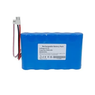 6ISR18650-2500 6ISR18650-2200 Ersatzakku für Tineco IPX4 FW020100US, iFloor FW15M-01 HF10E-01 Wet Dry Vacuum Series(22.2V 2500mAh)