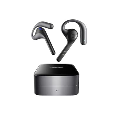 Timekettle W4 Pro Al Übersetzer Kopfhörer, Bidirektionale Simultanübersetzung, Übersetzungsgerät unterstützt 40 Sprachen, Video- und Telefonanrufe, APP funktioniert mit iOS und Android
