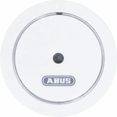 ABUS Mini-Rauchmelder GRWM30600 mit 10-Jahres-Batterie - Q-Label & DIN EN14604 Zertifiziert - 85 dB Alarm - für Wohnräume, Wohnwagen & Wohnmobil - Weiß